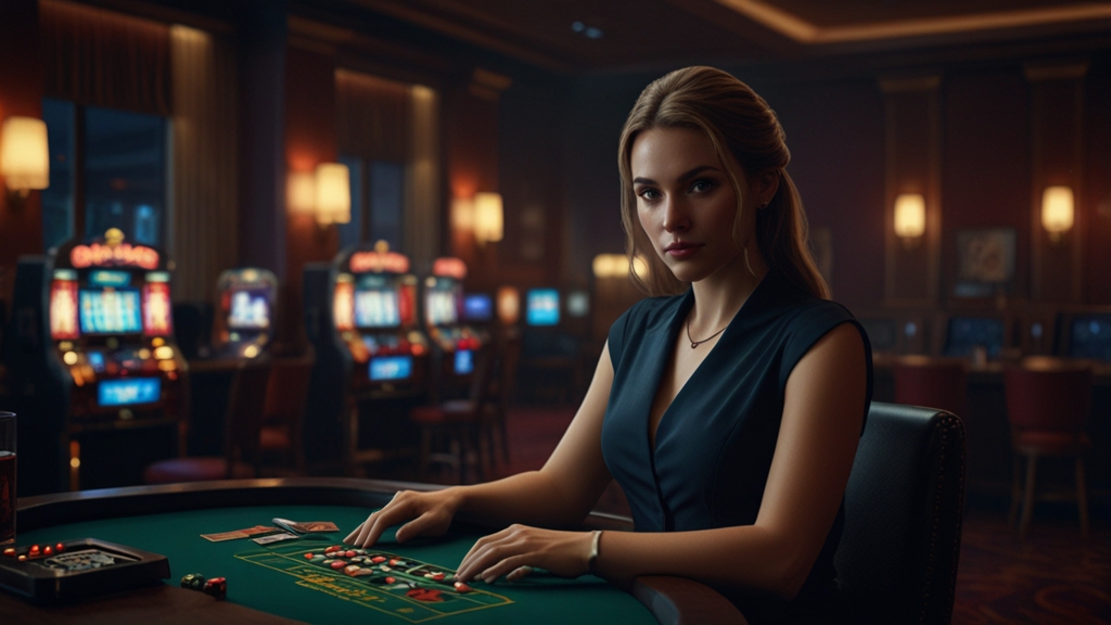 Ausweis und Kontoprüfung vor einer Auszahlung am Casino-Terminal